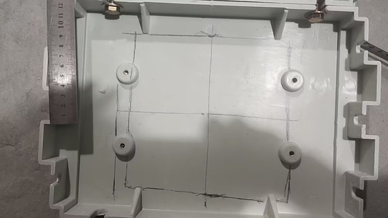 Revestimiento de fibra de vidrio de seguridad duradera 800x800x350 mm