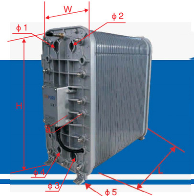 0.5-0.7m3/H EDI LX-HD-50 para desinfección a altas temperaturas