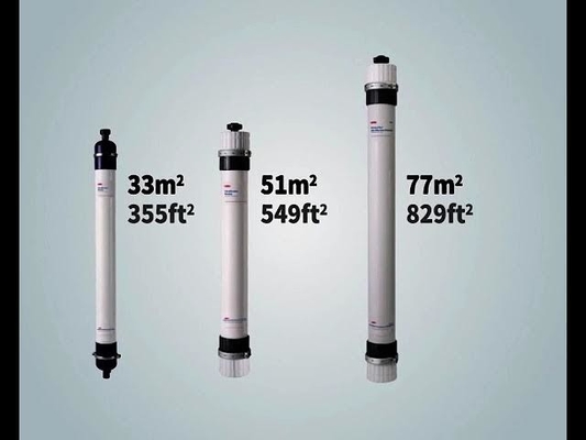Membrana de ultrafiltración DOWTM UF SFP-2660: Potencia de alto flujo y baja contaminación