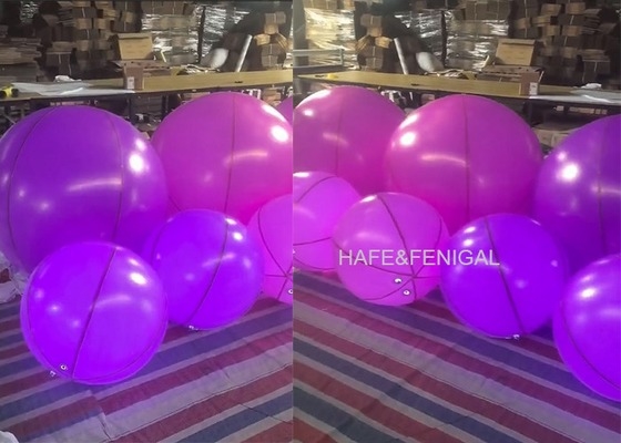 Ilumina tus conciertos con luces interactivas de globo púrpura y rosa