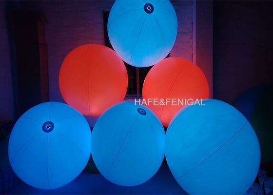 Luces interactivas de globos naranja y azul: el energizador de multitudes definitivo