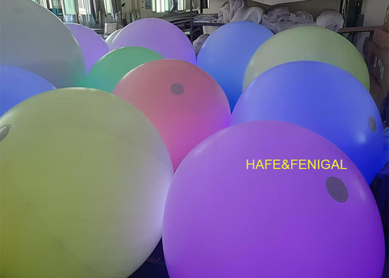Luz de globo interactiva LED RGB de 4 pies con cambio de color táctil: Ideal para eventos e interacción con la multitud