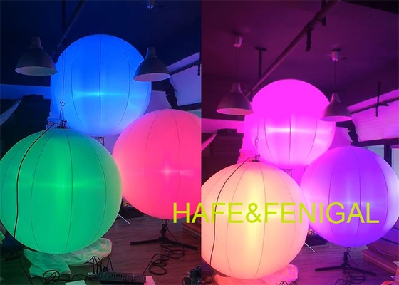 - ¿Qué quieres decir?1.6m / 5.2ft 400W LED RGBW Luz de globo de cambio de color con control DMX