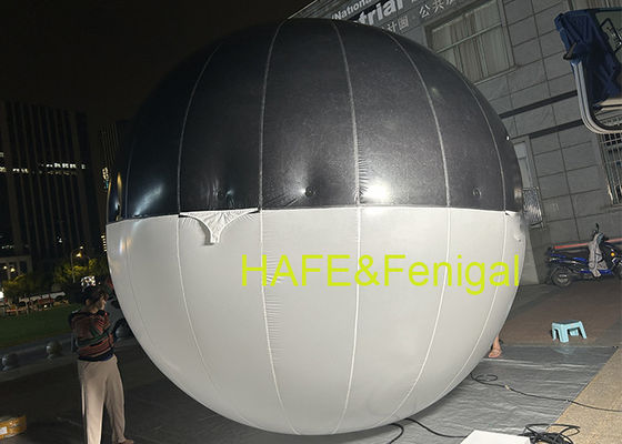 Cineastas para colgar luces de globo LED esféricas inflables de dos colores
