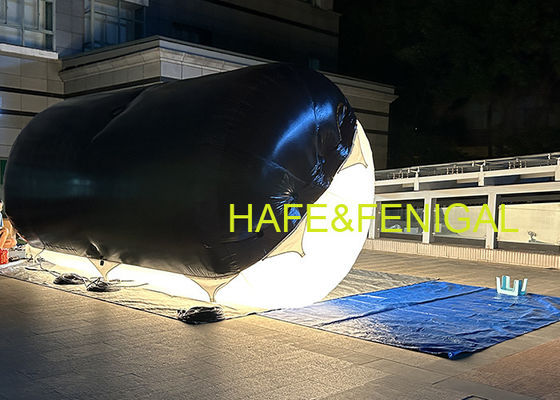 Película de rodaje inflables Tubular Halógeno Helio Iluminación Balón al aire libre