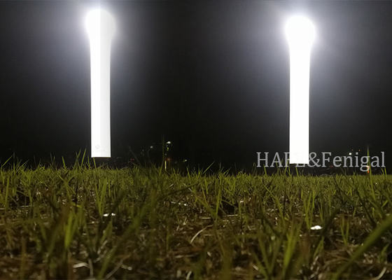 Iluminación de emergencia Sistema de torre inflable HMI1000W 360 grados sin resplandor Portable al aire libre