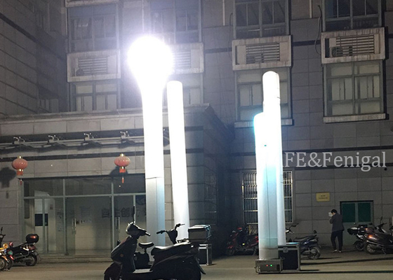 Fuente de alimentación externa opcional 120V/50HZ HID 1000w Torre de iluminación de emergencia inflable con batería