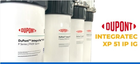 Modulo UF de PVDF de DuPontTM XP 51 IG con alta tasa de recuperación para el tratamiento de aguas industriales