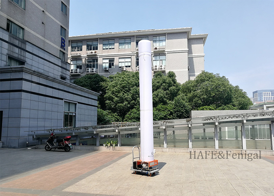 Sistema de emergencia de torre de iluminación inflable 1200W 60HZ Soporte portátil de noche al aire libre personalización