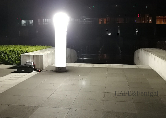 Sistema de emergencia de torre de iluminación inflable 1200W 60HZ Soporte portátil de noche al aire libre personalización