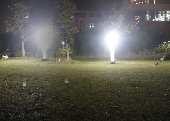 Sistema de emergencia de la torre de iluminación inflable sin resplandor 1200W 60HZ Noche portátil al aire libre