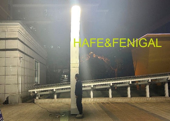 3-5M Torre de luz inflable portátil 1000W Iluminación nocturna al aire libre para áreas grandes