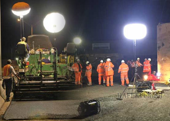 Torre de luz inflable de 800W con luz de LED apagable personalizable para el rescate nocturno Seguridad de la construcción