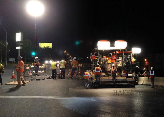 Torre de luz inflable de 800W con luz de LED apagable personalizable para el rescate nocturno Seguridad de la construcción