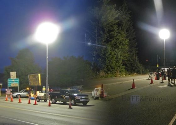 400W LED Torre de luz inflable luz blanda para áreas de trabajo fácil de configurar