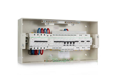 Caja de distribución eléctrica del soporte de la pared de Grey White Electrical Distribution Cabinet IEC60439-3