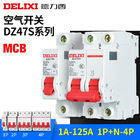 Disyuntor miniatura de DZ47s, disyuntor eléctrico 1~63A 80~125A