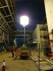 Lámpara de haluro de metal móvil de la luz del globo de la luna 1 2 4 kilovatios para la área extensa de la construcción de la noche