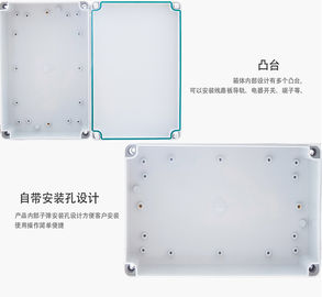 Serie impermeable al aire libre a prueba de mal tiempo de la caja de distribución IP67 AG ABS+PC 5 8 12 15 18 24 maneras