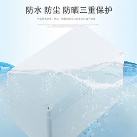 Serie impermeable al aire libre a prueba de mal tiempo de la caja de distribución IP67 AG ABS+PC 5 8 12 15 18 24 maneras