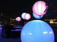 El blanco dual del color llevado enciende para arriba los globos con uso de la decoración de los acontecimientos de DMX