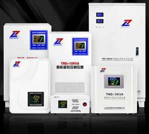 Tipo casero estabilizador servo de la ejecución de la CA de 110V 260V 3kVA