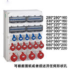 Caja de distribución a prueba de mal tiempo industrial del control IEC60439-3 del zócalo
