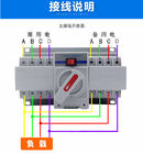 interruptor automático de la transferencia del ATS de 63A 2P Mini Dual Power Single Phase