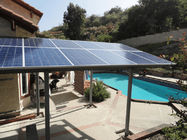 Inversor del hogar 4000w del ISO del sistema solar del picovoltio del tejado de la rejilla