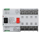 Interruptor automático 2P 4P de la transferencia del ATS del poder dual de AC220V de gran intensidad