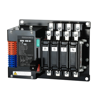 220V clase automática de la PC del ATS del interruptor de la transferencia del poder del poder dual de 100 amperios