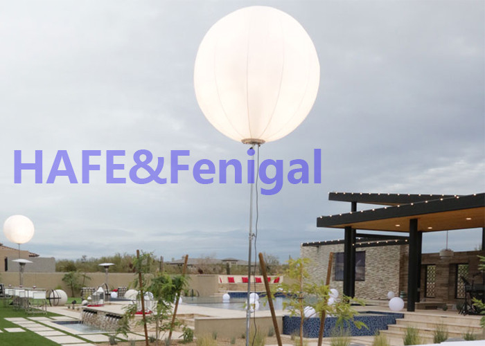 Haciendo publicidad de la guía decorativa de la actividad del trípode LED 400W de las luces del globo de la luna los 2m