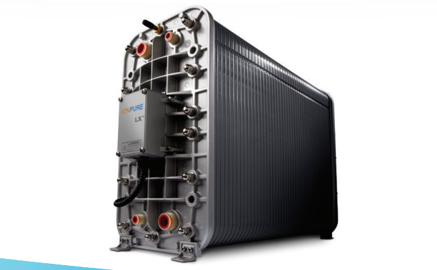 Ionpure Serie LX-Z IP-LXM04Z-5 Ratos de flujo de 0,22 m3/h (1 gpm) a 7,67 m3/h (33,8 gpm) de agua desionizada de alta pureza CEDI