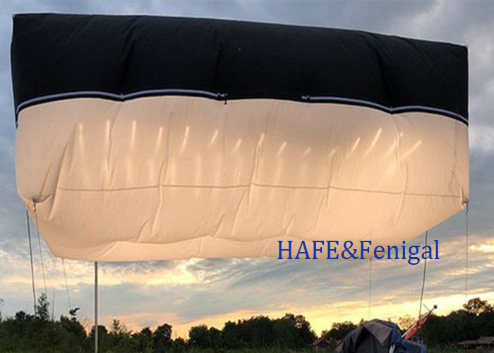 Iluminación de globo de película de tipo helio LED de 1800w para escena de evento con película o televisor