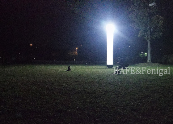 Iluminación de emergencia Sistema de torre inflable HMI1000W 360 grados sin resplandor Portable al aire libre