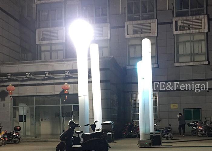 Fuente de alimentación externa opcional 120V/50HZ HID 1000w Torre de iluminación de emergencia inflable con batería