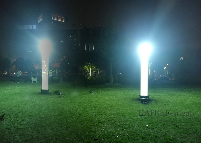 Sistema de emergencia de torre de iluminación inflable 1200W 60HZ Soporte portátil de noche al aire libre personalización