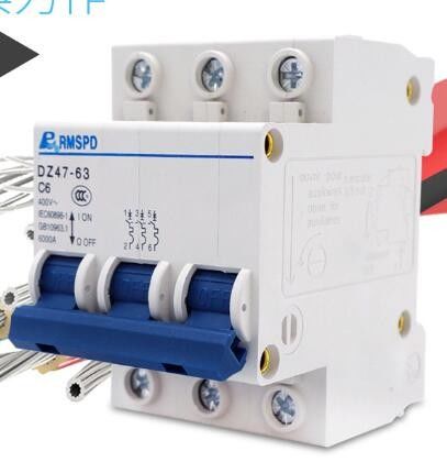 Curve el disyuntor industrial C45 63A 1P 2P 3P 4P 230/240V de C MCB