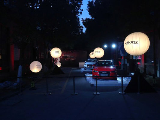 Iluminación de marcado en caliente el 1.5m/2m de la luna del globo de la luz 200w~600w del logotipo del objeto expuesto especial de la impresión