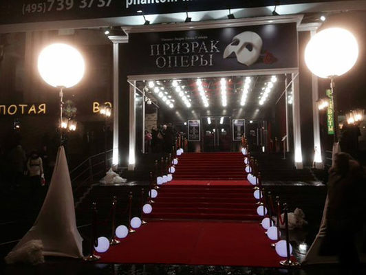 Iluminación de marcado en caliente el 1.5m/2m de la luna del globo de la luz 200w~600w del logotipo del objeto expuesto especial de la impresión