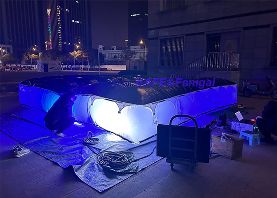 Balones de luz con película Hmi Rgb Pad 5600k personalizables para rodar al aire libre