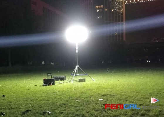 Solución definitiva de luz de globo LED SUN para iluminación de emergencia y obras